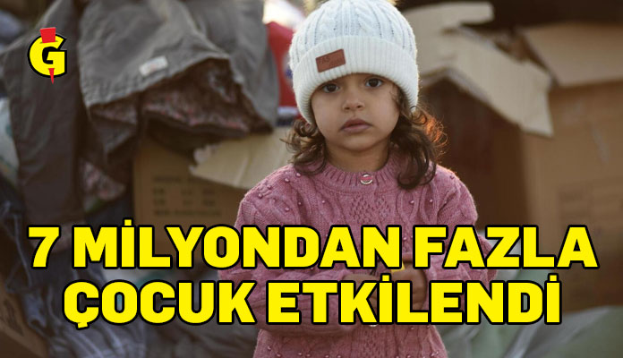 Unicef Depremden T Rkiye Ve Suriyede Milyondan Fazla Ocuk