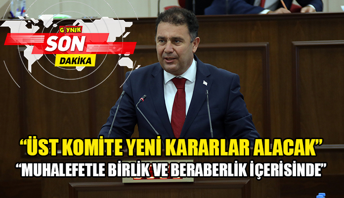 Başbakan Saner: Üst Komite ve Bakanlar Kurulu bugün yeni ...