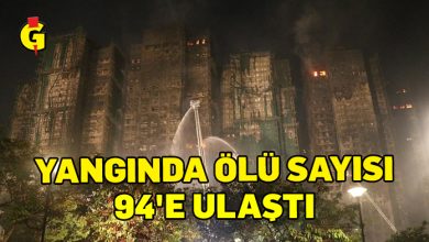 Hong Kong'daki feci yangın