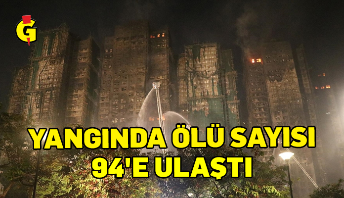 Hong Kong'daki feci yangın